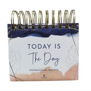 RYVE Motivational Calendar - Daily Flip Calendar with Inspirational Quotes